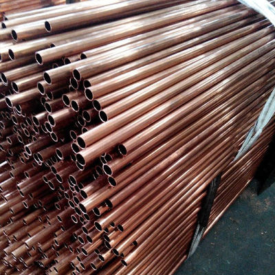 8mm Diameter Seamless Copper Pipe Straight C12000 32mm Tube