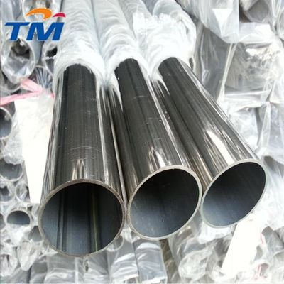 Cold Rolled 610mm 2 Inch 316 SS Steel Pipes NO.8 NO.4 Polish ASTM A554