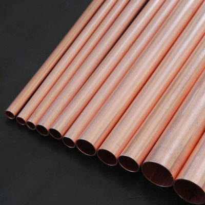 8mm Diameter Seamless Copper Pipe Straight C12000 32mm Tube