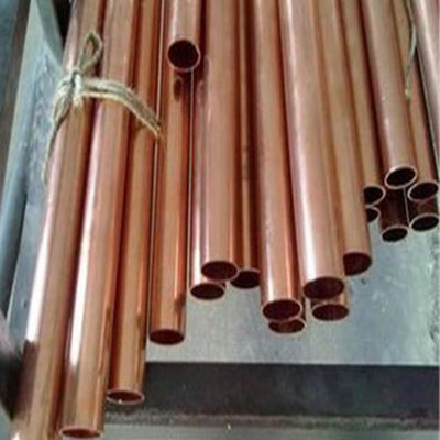 8mm Diameter Seamless Copper Pipe Straight C12000 32mm Tube