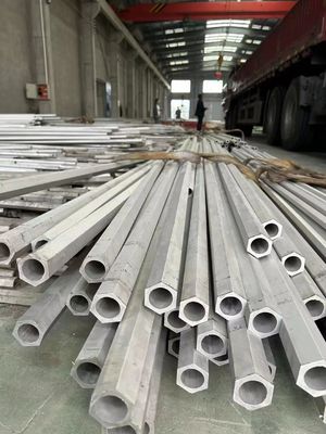 เทคนิคการม้วนร้อนหรือเย็น ท่อกลมจากสแตนเลส ความยาว 6-12m