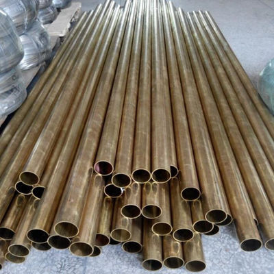 ท่อทองแดงที่มีความร้อนสูง ไม่มีรอย ความดันสูง ≥99.9%