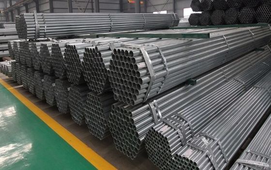 ความยาวที่กําหนดเอง Hdg Steel Pipe BS1387 / BS1139 เกรดเหล็กกระดาษ